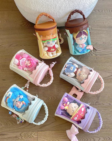 ［推し活グッズ］10/15cm ぬいぐるみ用 痛バッグ ショルダーバッグ【QGD9LR】