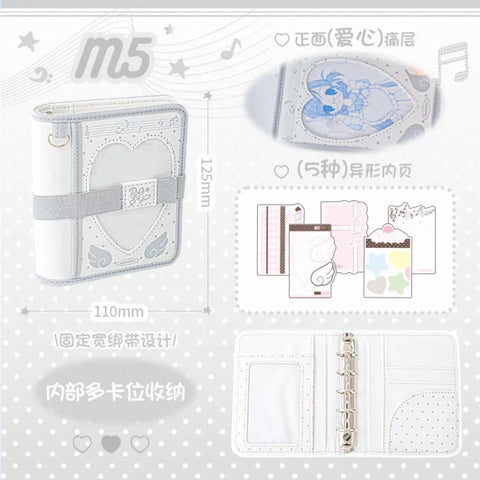 ［推し活グッズ］オリジナル 手帳 バインダー M5【GT0EUX】
