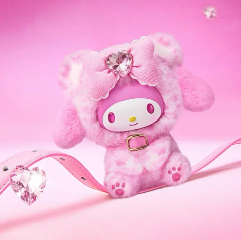 ［サンリオ］トレーディングぬいぐるみ 中身確認【豹纹】