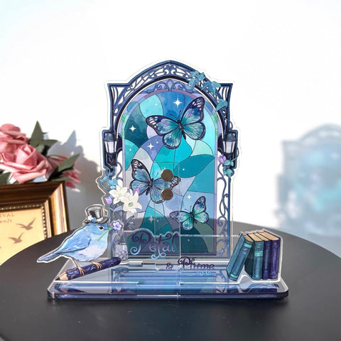 ［推し活グッズ］缶バッジ アクリル 背景 スタンド【XXFHZH】