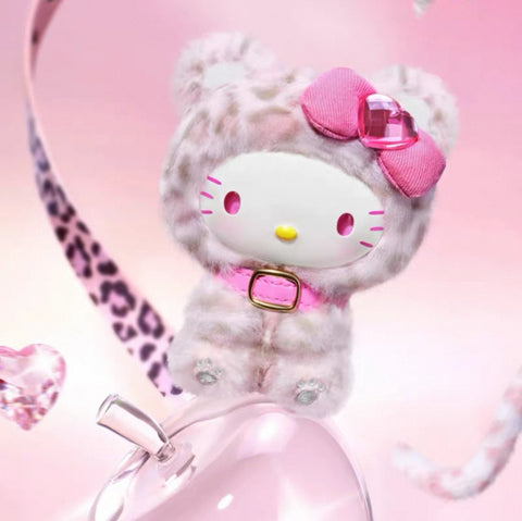 ［サンリオ］トレーディングぬいぐるみ 中身確認【豹纹】