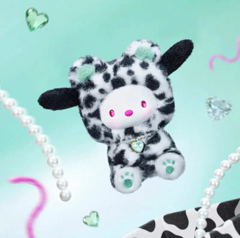 ［サンリオ］トレーディングぬいぐるみ 中身確認【豹纹】