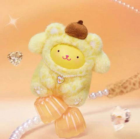 ［サンリオ］トレーディングぬいぐるみ 中身確認【豹纹】