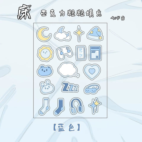 ［推し活グッズ］アクリルフレーム+パーツ【Q9K6N4】