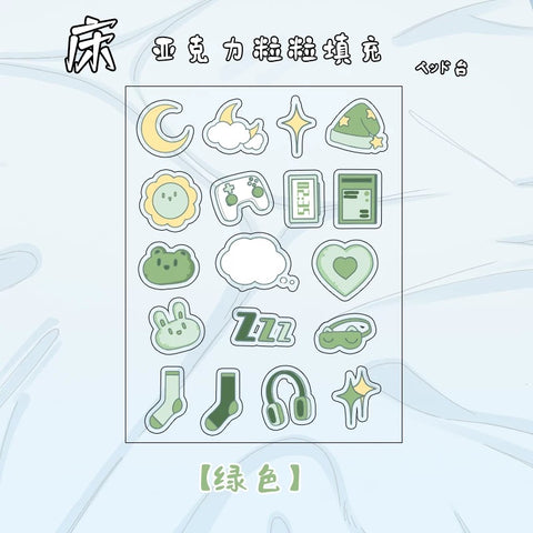 ［推し活グッズ］アクリルフレーム+パーツ【Q9K6N4】