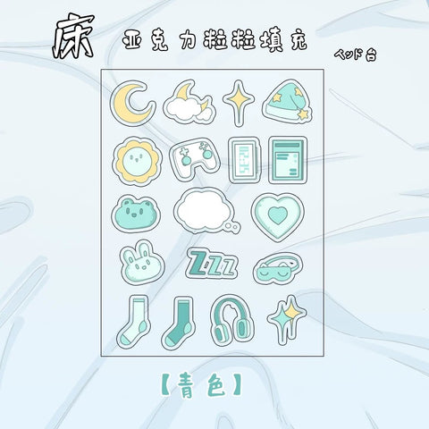 ［推し活グッズ］アクリルフレーム+パーツ【Q9K6N4】