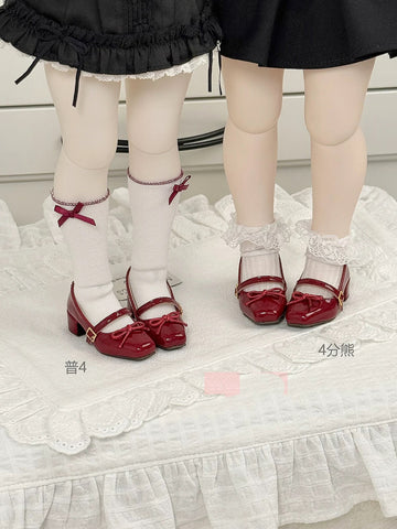 ［BJD服］1/3 1/4 kumako 女の子 ドール 人形用 靴【U1N3C4】