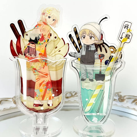 ［推し活グッズ］アクリル 缶バッジ スタンド【Y3D9U2】