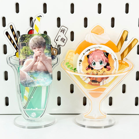 ［推し活グッズ］アクリル 缶バッジ スタンド【Y3D9U2】