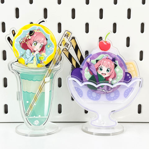 ［推し活グッズ］アクリル 缶バッジ スタンド【Y3D9U2】