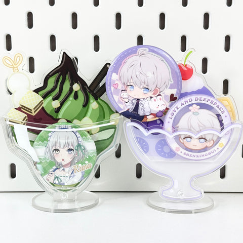 ［推し活グッズ］アクリル 缶バッジ スタンド【Y3D9U2】