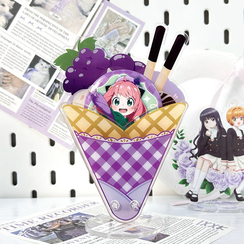［推し活グッズ］アクリル 缶バッジ スタンド【A3C3Y8】