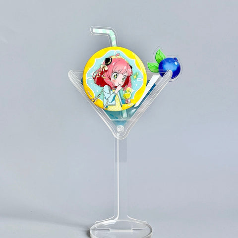 ［推し活グッズ］アクリル 缶バッジ スタンド【A9Y1N9】