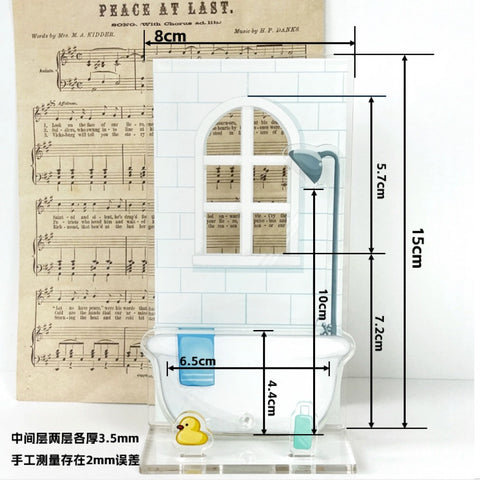 ［推し活グッズ］アクリル 背景 スタンド【D7H9D6】