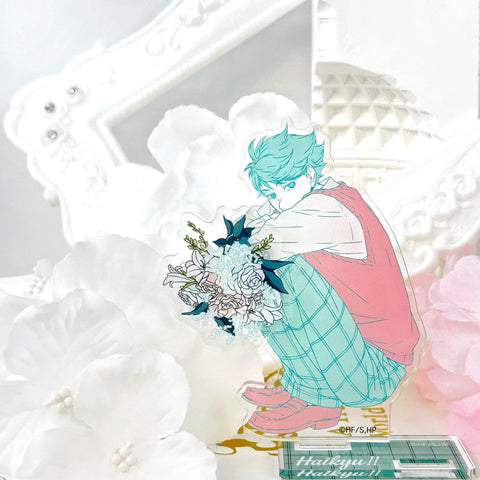 ［推し活グッズ］アクリル 花 クリップ【I7Z9A0】