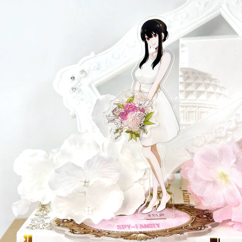 ［推し活グッズ］アクリル 花 クリップ【I7Z9A0】