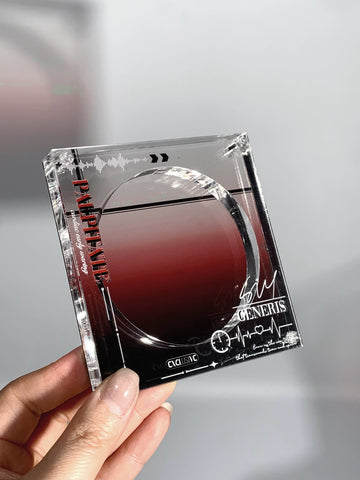 ［推し活グッズ］缶バッジアクリルフレーム 75mm【Q9D8W3】