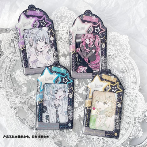 ［推し活グッズ］PVC トレーディングカードフレーム【I1F9S7】