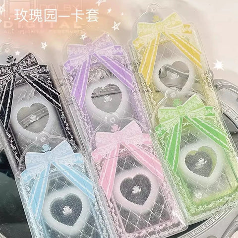 ［推し活グッズ］PVC トレーディングカード用ホルダー【C7F9O1】