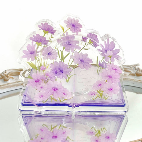 ［推し活グッズ］缶バッジアクリルフレーム 58/65/75mm【O9L8O9】