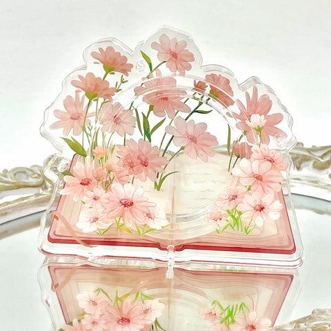 ［推し活グッズ］缶バッジアクリルフレーム 58/65/75mm【O9L8O9】