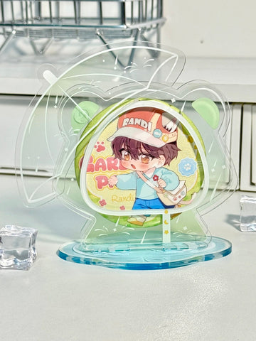 ［推し活グッズ］缶バッジアクリルフレーム 58~75mm【V7W9K5】