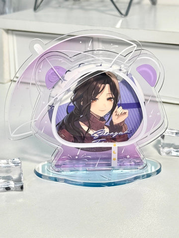 ［推し活グッズ］缶バッジアクリルフレーム 58~75mm【V7W9K5】