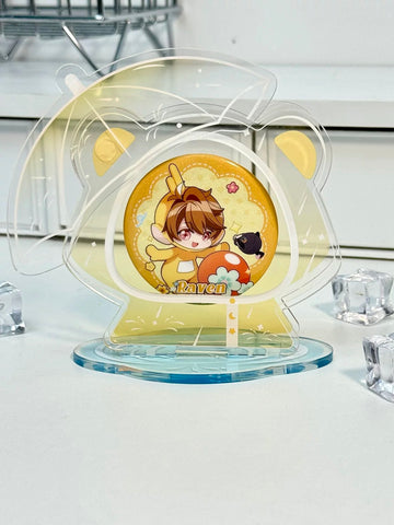 ［推し活グッズ］缶バッジアクリルフレーム 58~75mm【V7W9K5】