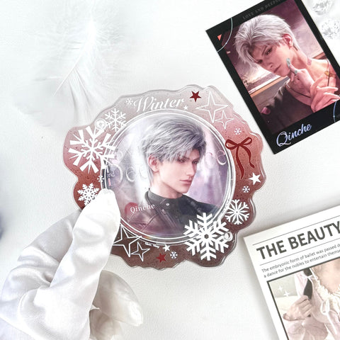 ［推し活グッズ］缶バッジアクリルフレーム 58/65/75mm【S4G0J5】