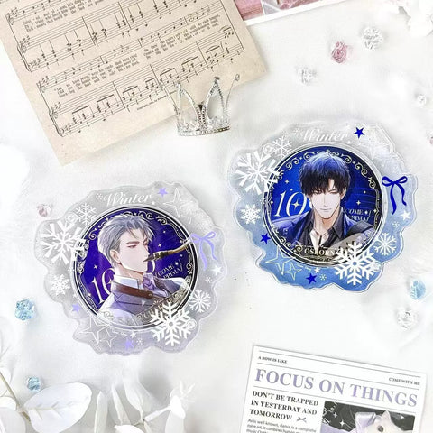 ［推し活グッズ］缶バッジアクリルフレーム 58/65/75mm【S4G0J5】