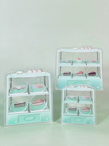 ［推し活グッズ］缶バッジアクリルフレーム 26.5/39.5mm【R5T3S1】