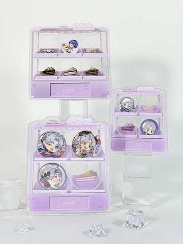 ［推し活グッズ］缶バッジアクリルフレーム 26.5/39.5mm【R5T3S1】