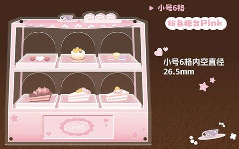 ［推し活グッズ］缶バッジアクリルフレーム 26.5/39.5mm【R5T3S1】