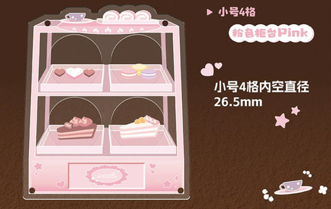 ［推し活グッズ］缶バッジアクリルフレーム 26.5/39.5mm【R5T3S1】