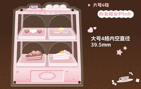 ［推し活グッズ］缶バッジアクリルフレーム 26.5/39.5mm【R5T3S1】