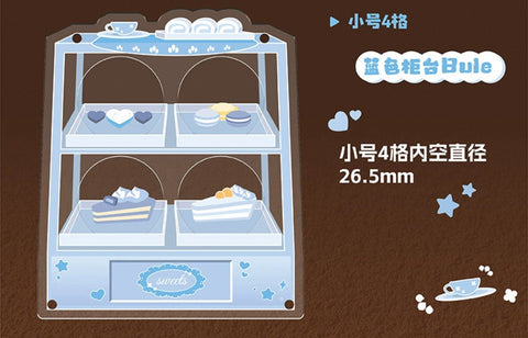 ［推し活グッズ］缶バッジアクリルフレーム 26.5/39.5mm【R5T3S1】