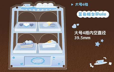 ［推し活グッズ］缶バッジアクリルフレーム 26.5/39.5mm【R5T3S1】