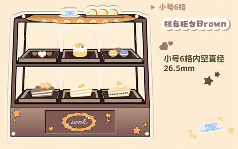 ［推し活グッズ］缶バッジアクリルフレーム 26.5/39.5mm【R5T3S1】