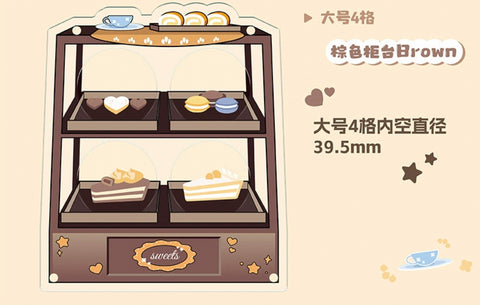 ［推し活グッズ］缶バッジアクリルフレーム 26.5/39.5mm【R5T3S1】