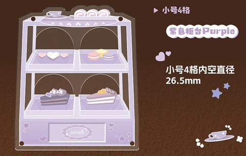 ［推し活グッズ］缶バッジアクリルフレーム 26.5/39.5mm【R5T3S1】