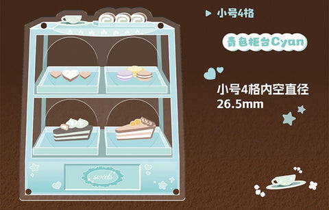 ［推し活グッズ］缶バッジアクリルフレーム 26.5/39.5mm【R5T3S1】