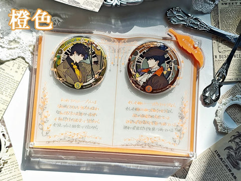 ［推し活グッズ］缶バッジアクリルフレーム 58～75mm【B8F6P8】