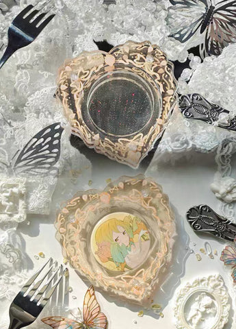 ［推し活グッズ］缶バッジアクリルフレーム 58/75mm【V2T0B4】