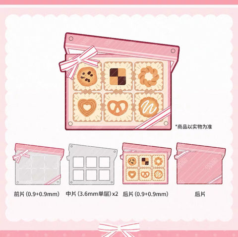 ［推し活グッズ］缶バッジアクリルフレーム 25mm【K0T3X2】