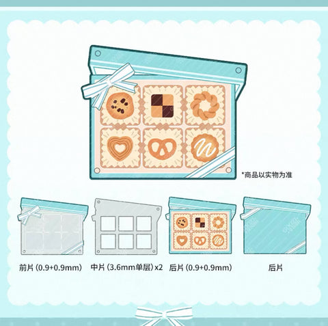 ［推し活グッズ］缶バッジアクリルフレーム 25mm【K0T3X2】