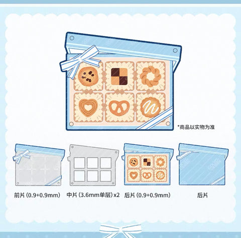［推し活グッズ］缶バッジアクリルフレーム 25mm【K0T3X2】