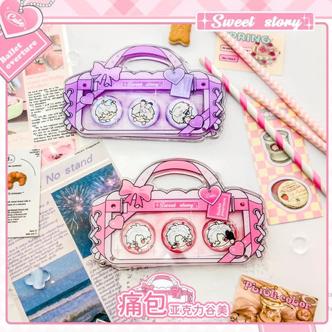 ［推し活グッズ］缶バッジアクリルフレーム 25mm【H2O9Z1】