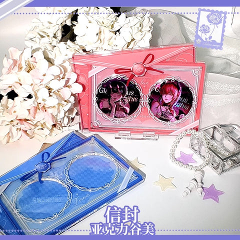 ［推し活グッズ］缶バッジアクリルフレーム 58/65/75mm【P9U9M2】