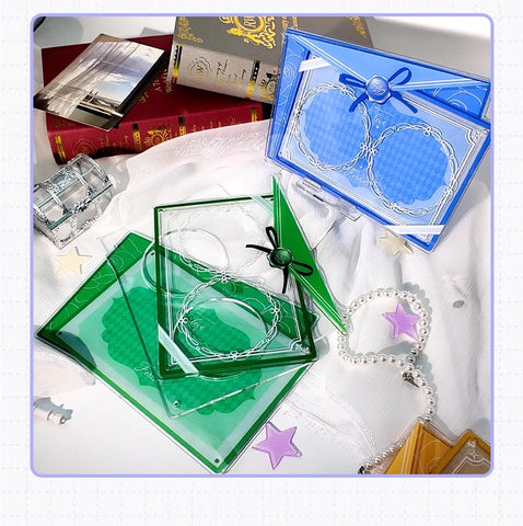 ［推し活グッズ］缶バッジアクリルフレーム 58/65/75mm【P9U9M2】
