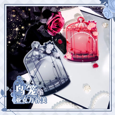 ［推し活グッズ］缶バッジアクリルフレーム 58~75mm【O7V1A2】